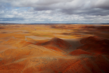 Orange landscape Teruel