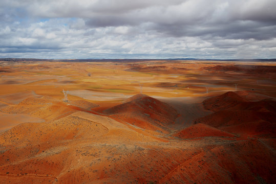 Orange Landscape Teruel