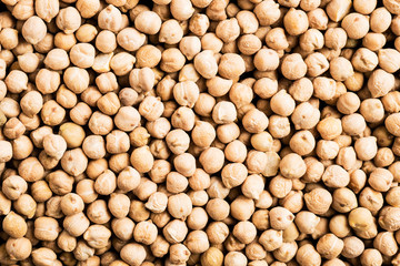 background of raw chickpeas to use as a poster in markets or magazines