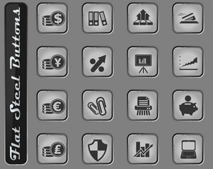 Business and Finance Web Icons
