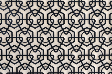Triangle & hexagon pattern