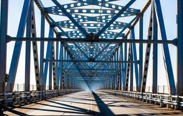 Tall Metal Bridge