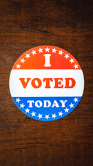 "I Voted Today" 16x9 for Instagram Story