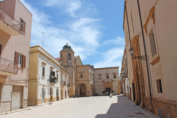 Fototapeta na wymiar Sicile, ville de Marsala