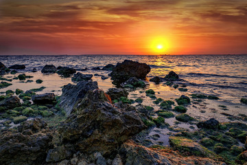 Dawn over the Strait