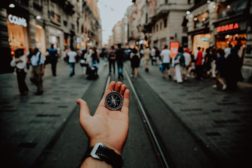 Compass, navigational compass, travel compass, lost compass,