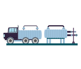 truck for transportation petroleum