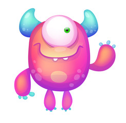 Cute Funny Monster