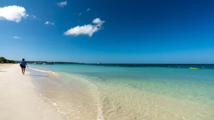 Cercles muraux Plage de Seven Mile, Grand Cayman Caribbean Sea