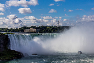 Niagara falls on the canadian side