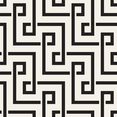 Vector seamless pattern. Modern stylish abstract texture. Repeating geometric tiles