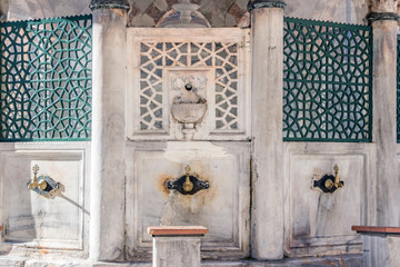 architecture at Sokollu Mehmed Pasha Mosque in Istanbul