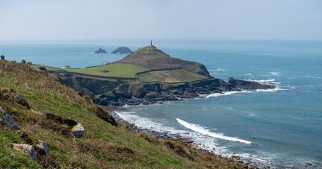 Cape cornwall in Penwith england uk 