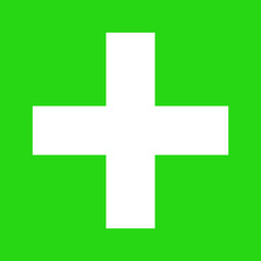 Fototapeta premium Erste Hilfe Symbol