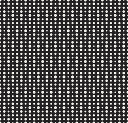 Halftone Dots Vector Pattern. Retro Style Background. Parametric Circle Texture.