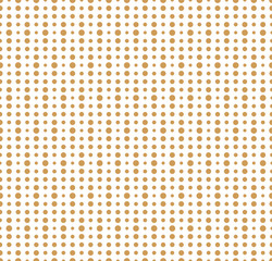 Halftone Dots Vector Pattern. Retro Style Background. Parametric Circle Texture.