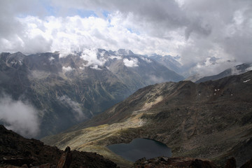 Gletscher uGletscher und Berge rund um das Ötztal der Tiroler Alpen nd Berge rund um das Ötztal der Tiroler Alpen 