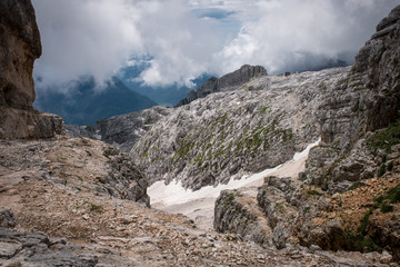 Mountain panorama (Slovenia, Europe)