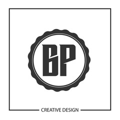 Initial Letter BP Logo Template Design Vector Illustration