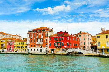 Zattere promenade and Ponte Longo from Giudecca canal