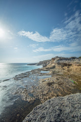 Punta de Migjorn, Fort Marlborough, Menorca, Long Exposure 15 sec