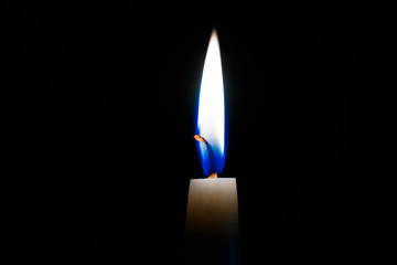 candle in the dark