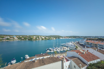 Naklejka premium Santa Ana, Menorca, Long Exposure 20 sec