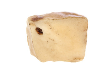 Desert stone isolated white interesting shape composite