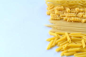 Different types of pasta