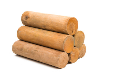 logs isolated