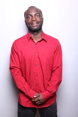 Portrait of a black man