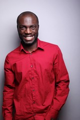 Obraz premium Portrait of a black man