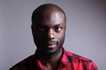 Obraz premium Portrait of a black man