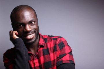 Obraz premium Portrait of a black man