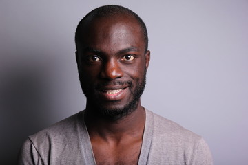 Obraz premium Portrait of a black man