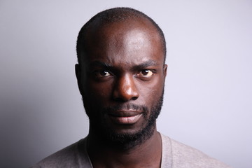 Portrait of a black man