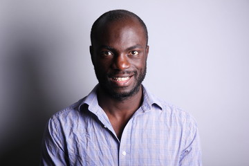 Obraz premium Portrait of a black man