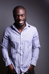 Portrait of a black man