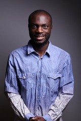 Obraz premium Portrait of a black man