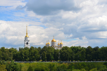 View of the Assumption Cathedral in Vladimir