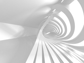 Naklejka premium Abstract Modern White Architecture Background