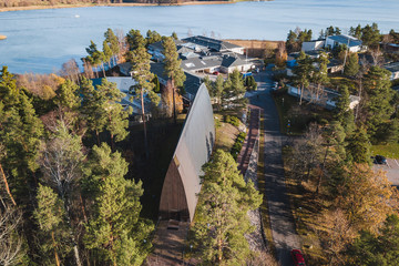 St. Henry's Ecumenical Art Chapel in Turku Finland. Free entry, no photography restriction.