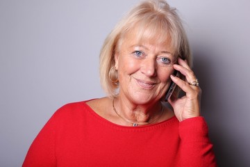 Portrait of a mature woman