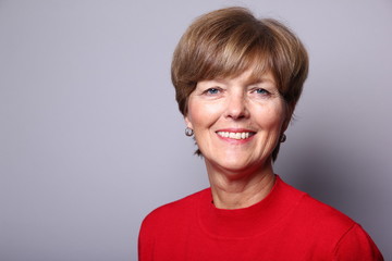 Portrait of a mature woman