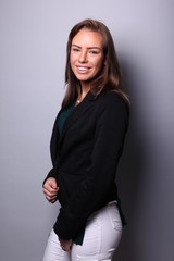 Portrait of a young woman