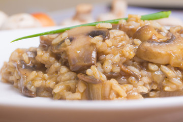 Mushroom Champignon Risotto