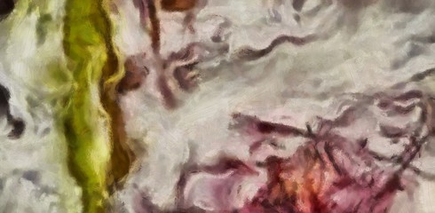 Grunge texture. Abstract retro background. Simple style with dirty elements. Marbled design. Close-up dry paint strokes on canvas. 