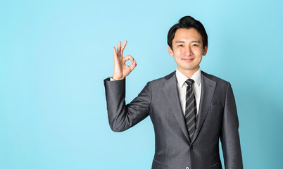 OKするビジネスマン