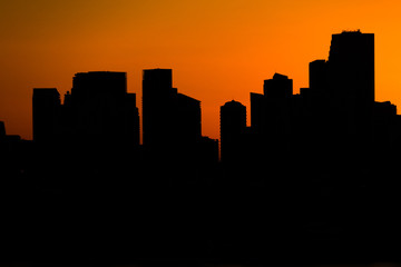 Miami Downtown view from MIami Beach