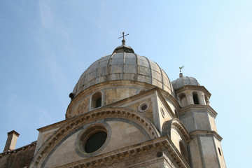 Fototapeta na wymiar Venice, church of Santa Maria dei Miracoli